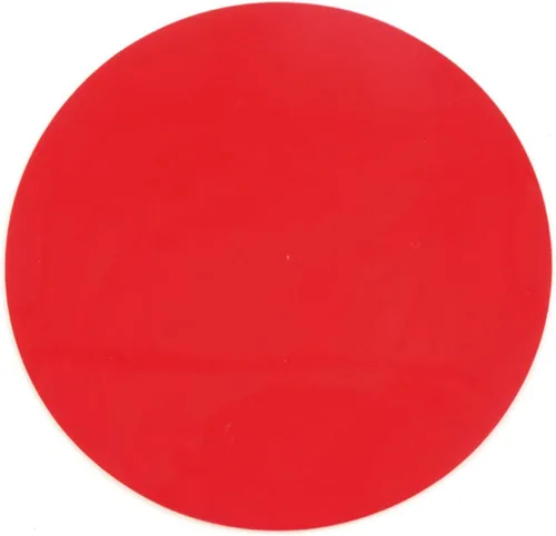 Juego de 3, agarre de silicona para frascos, almohadillas multiusos para abrebotellas y tapas de botellas, posavasos redondos de cocina (rojo)