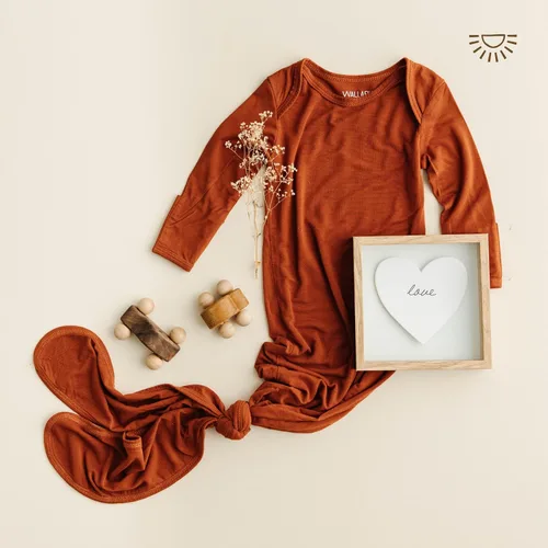 Miniatura 8 de Vestido de bebé extra alto, viscosa súper suave de bambú recién nacido para bebé niña y niño