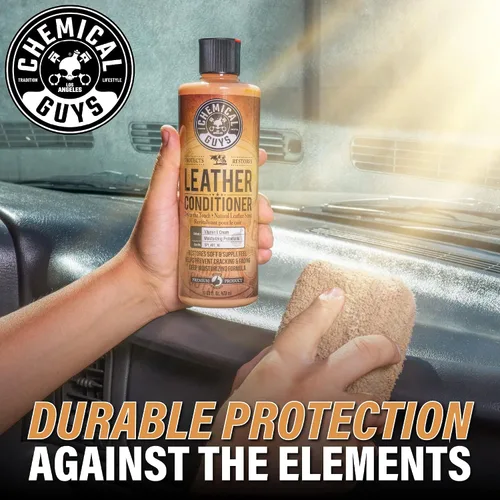 Miniatura 3 de Chemical Guys SPI_109_04 - Kit completo para el cuidado del cuero Leather Cleaner y Conditioner para uso en interiores de autos, ropa de cuero