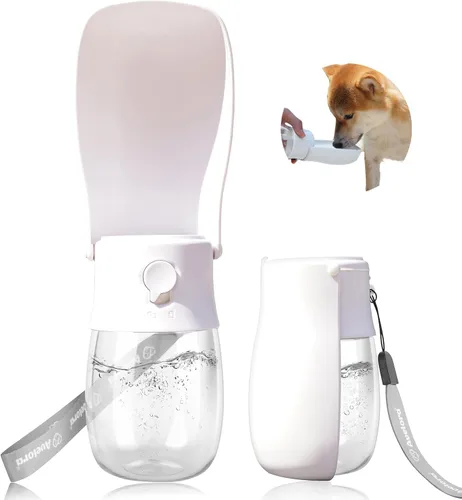 Miniatura 8 de Botella de agua plegable para perro, dispensador de agua portátil para perros, gatos, conejos, cachorros y animales pequeños, apto para Azul