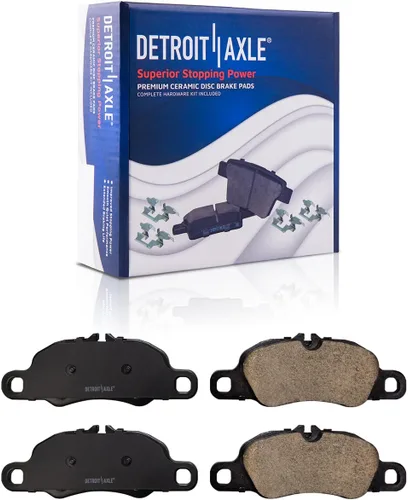 Miniatura 19 de Detroit Axle - Zapatas de freno traseras para Chevrolet Cobalt Cavalier HHR Malibu Pontiac G4 G5 Pursuit Sunfire Saturn Ion Reemplazo de zapatas
