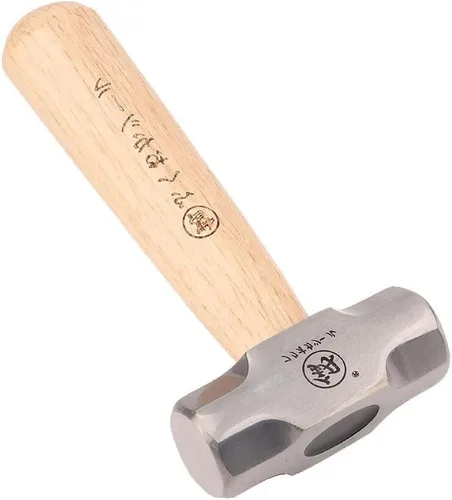 Martillo octogonal de mango corto de madera maciza Pulido y textura única Cabeza de acero de alto carbono Tamaño 1LB Mini martillo FO6028B Martillo