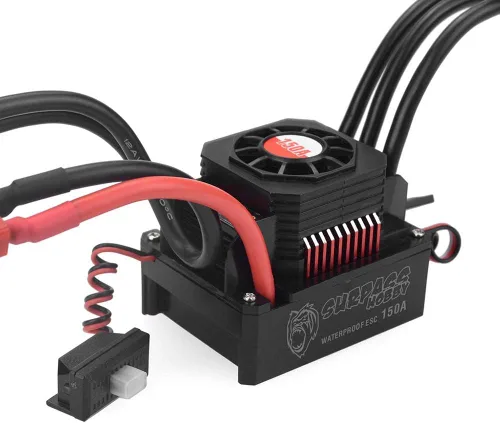 Miniatura 7 de GoolRC Controlador de velocidad eléctrico impermeable ESC sin escobillas 150A para 1/8 RC Truck Off-Road Car