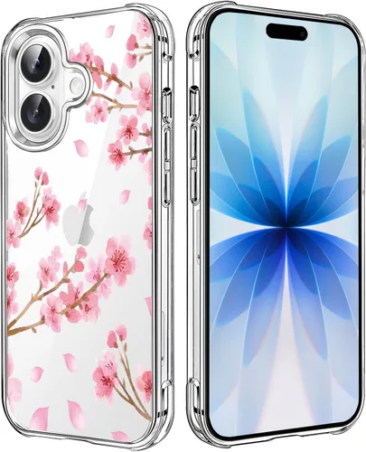 Miniatura 10 de Funda transparente de girasol compatible con iPhone SE 2022 SE 2020 7 8, funda trasera floral para niñas y mujeres, funda protectora transparente