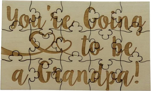 Miniatura 15 de You're Going to Be a Godmother - Rompecabezas de madera de tilo de 15 piezas, anuncio sorpresa de embarazo