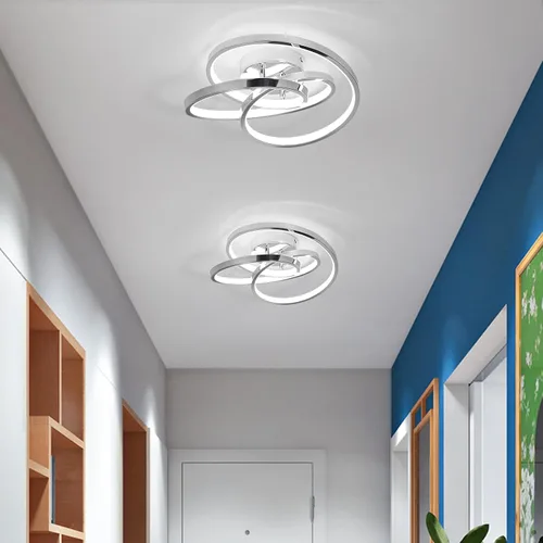 Miniatura 2 de Lámparas de Techo LED, 36W Lámpara de Techo LED Moderna de Montaje al Ras, Blanco Frío 6000K Luces de Techo Cercanas al Techo para Pasillo