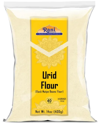 Miniatura 23 de Rani Organic Urid/Urad Entero Negro (frijoles mate con piel) Lentejas indias 32oz (2 libras) Tarro PET de 32.03 oz ~ Todo natural Vegano Apto