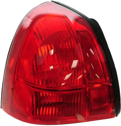EPIC LIGHTING Lente de luz trasera de freno trasero y conjunto de carcasa de repuesto para Lincoln 2003-2011 Town Car [FO2800171 3W1Z13405AA