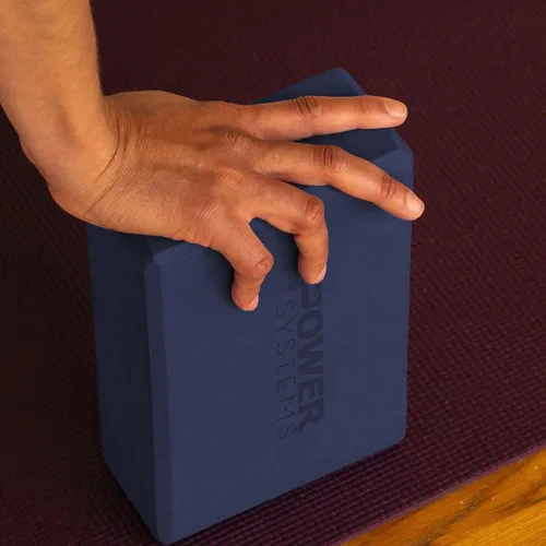 Miniatura 5 de Power Systems Bloque de yoga Espuma de grado comercial, ligero, duradero, soporte ergonómico para uso doméstico y estudio Yoga, pilates, marino