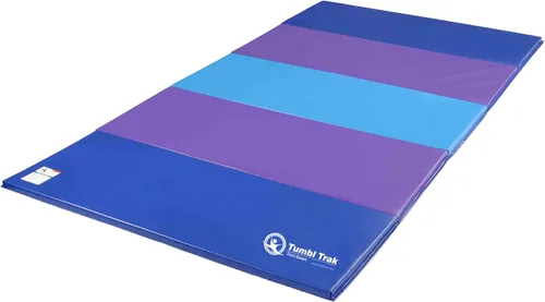 Miniatura 19 de Tumbl Trak Colchoneta plegable para gimnasia Azul Real
