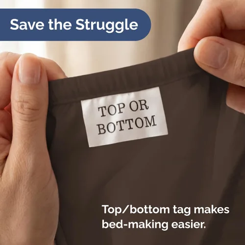 Miniatura 7 de Sábana bajera tamaño individual – Sábana inferior única solo – Ropa de cama de lujo hotelera ultra suave con bolsillos profundos de 8-16 pulgadas