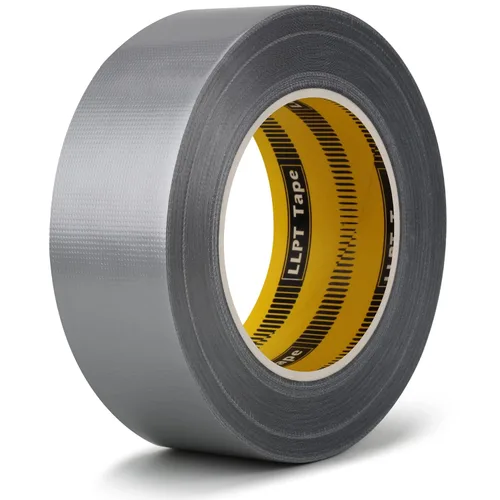 Miniatura 7 de LLPT Cinta adhesiva de grado prémium de 1.6 pulgadas x 108 pies x 11 mil, fácil de rasgar, sin residuos, fuerte adhesivo, color negro (DT401)