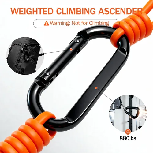 Miniatura 3 de Slim Panda Anclaje de puerta para bandas de resistencia, anclaje de puerta de banda de resistencia resistente para entrenamiento en casa, terapia