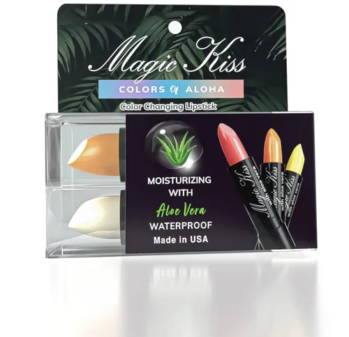 Miniatura 9 de Magic Kiss Juego de pintalabios mate que cambia de color, hidratante nutritivo de larga duración, bálsamo labial mágico que cambia