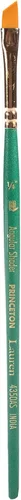 Miniatura 9 de Princeton Artist Brush Co. Lauren Series 4350 - Ventilador de mango corto tamaño 4 - Pincel sintético dorado individual para acuarela y pintura