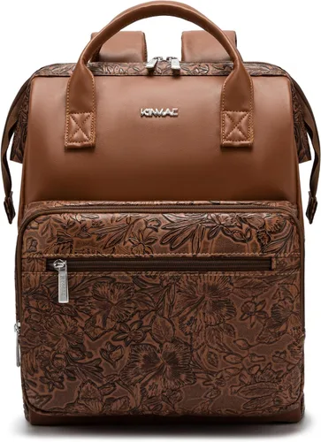 Miniatura 19 de Kinmac Mochila para portátil de estilo abierto para laptop de hasta 15.6 pulgadas, para hombres y mujeres, mochila de viaje al aire libre