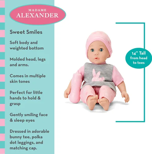 Miniatura 5 de Madame Alexander Sweet Smiles, Rosa Piel clara