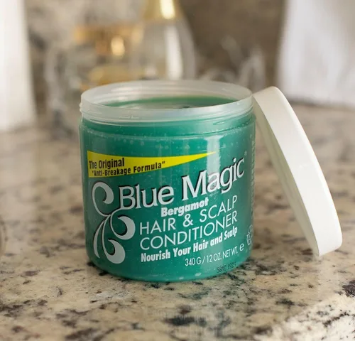 Miniatura 5 de Blue Magic Acondicionador de bergamota para cabello y cuero cabelludo, 12 onzas (paquete de 3)