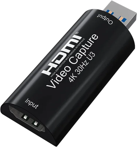 Tarjeta de captura de video HDMI 4K, BIFALE (salida completa de 1080P 60FPS), tarjeta de captura de juegos USB 3.0 para juegos, grabación o