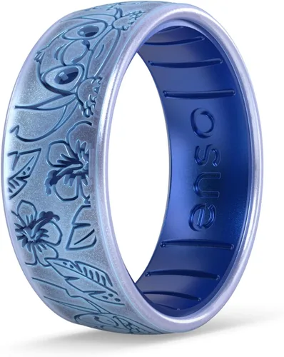 Miniatura 22 de Enso Rings Colección de anillos de silicona Lilo & Stitch de Disney, diseño cómodo y flexible