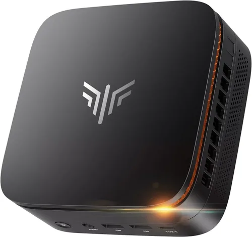 KAMRUI Mini PC Pinova P1, AMD Ryzen 4300U (Beats i3-10110U/3500U), 16 GB RAM 256 GB SSD, mini computadora de escritorio triple 4K, USB-C, WiFi,