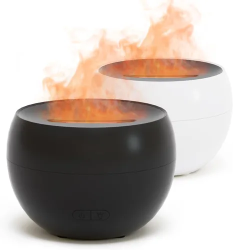 Miniatura 9 de SALKING Difusor de Llama para Aceites Esenciales, Difusor de Aceite Esencial de Aromaterapia de Fuego, Humidificador de Niebla Fría Ultrasónico