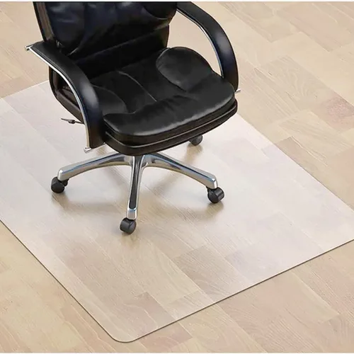 Miniatura 15 de SALLOUS Tapete para silla para alfombra, 36 x 48 pulgadas, tapete resistente para silla de oficina con labio, tapete para silla