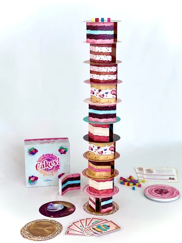 Miniatura 2 de ZGZZPETT Atomo Games Cakes! El juego de mesa Juego de Mesa Infantil para Niños a Partir de 5 Años Juego para Fiestas y Cumpleaños
