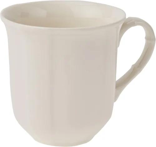 Miniatura 3 de Villeroy & Boch Manoir - Taza de porcelana premium, fabricada en Alemania, 10 onzas, color blanco