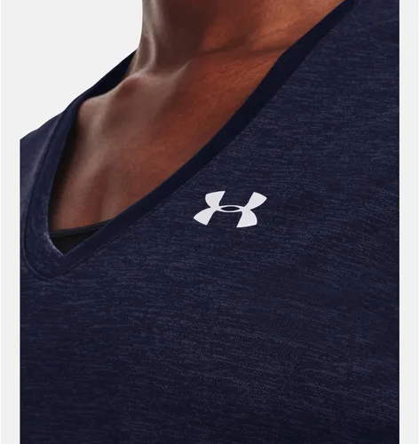 Miniatura 4 de Under Armour Camiseta de manga corta con cuello en V para mujer