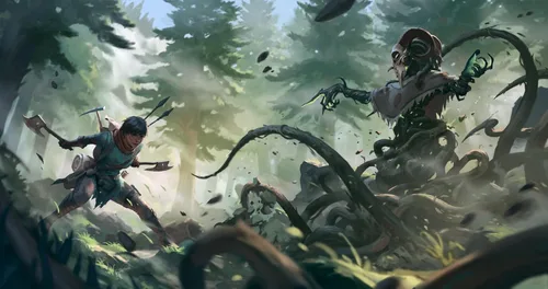 Miniatura 3 de IVION: The Fox and The Forest APE Games Juego de mesa 2 jugadores 20-60 minutos A partir de 14 años Fantasía Duelos de héroes
