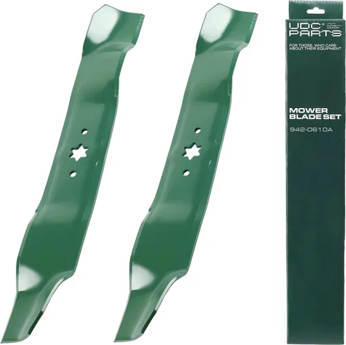 Miniatura 28 de UDC Parts GY20852 Hojas de corte de 48 pulgadas para John Deere D140 E140 S140 Z355E GX21784 GX21786 S170 E170 LA130 LA145 D160 S160 E160 E150 D155