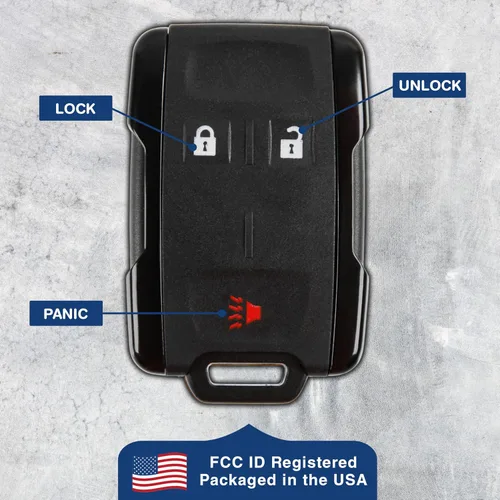 Miniatura 5 de KeylessOption Funda para llave de coche con control remoto sin llave para M3N-32337100