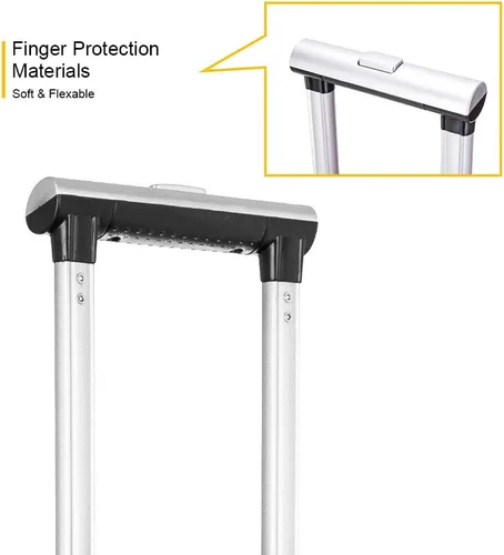 Miniatura 6 de Fridtrip - Maleta de viaje rígida, ligera, con ruedas giratorias, Amarillo, 4 PCS Suitcases