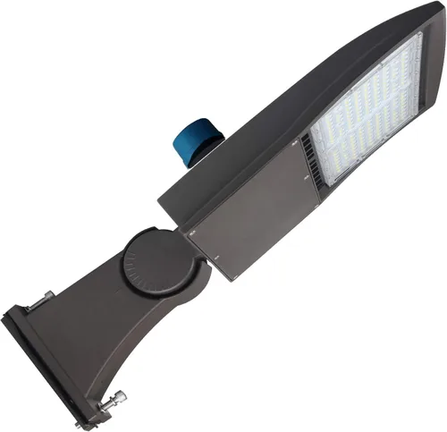 Miniatura 10 de Luces LED de poste de estacionamiento de 100 W, sensor de fotocélula del atardecer al amanecer, protección contra sobretensiones integrada, 1-10 V