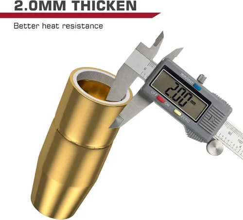 Miniatura 4 de ARCCAPTAIN para Miller Millermatic M-100/150 pieza de soldador de 0.030 pulgadas, boquilla de punta de contacto, kit de accesorios para pistola
