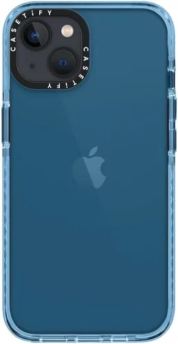 Miniatura 8 de CASETiFY Impact - Funda para iPhone 13 (protección contra caídas de 6.6 pies), color azul sierra Sierra Azul