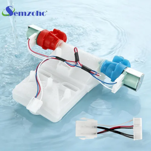 Miniatura 7 de W11101906 w10869803 ntw4516fw3 Válvula de entrada de agua de lavado compatible con whirl-pool, ama-na, cro-sley Washer NTW4655EW1 NTW4665GW0