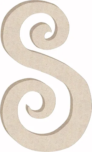 Miniatura 21 de Pequeña letra de madera de 2 pulgadas con forma de letra L para manualidades, decoración de letras sin terminar del alfabeto para niña, forma ABC