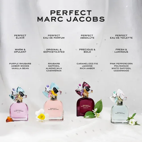 Miniatura 7 de Marc Jacobs Perfect Eau de Toilette – Floral Women's Perfume – With Notes of Pink Peppercorn, Polygonum, White Daffodil & Cedarwood