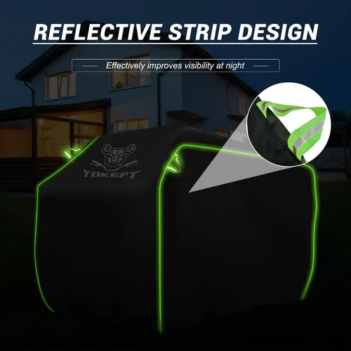 Miniatura 6 de Cubierta Impermeable para ATV, Fundas para Cuatrimotos Resistentes al Viento de Servicio Pesado, Protección para Todo Clima Fundas para Vehículos
