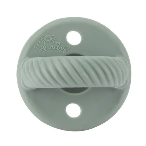 Miniatura 5 de Itzy Ritzy Chupetes de Silicona para Edades de 6-18 Meses - Los Chupetes Itzy Soother Cuentan con Mango Plegable y Dos Orificios de Aire para Mayor