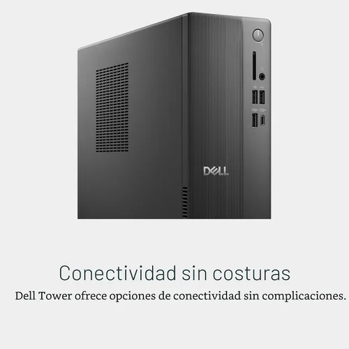 Miniatura 2 de Dell Slim Desktop ECS1250 - Procesador Intel Core Ultra 5-225, gráficos UHD, memoria de 16 GB, SSD M.2 de 512 GB, lector de tarjetas SD 3.0, teclado