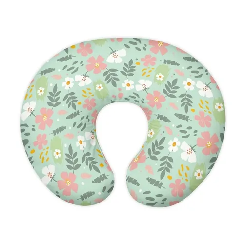 Miniatura 7 de Funda de almohada de lactancia con notas musicales de girasol para recién nacidos, niños y niñas, fundas de almohada de lactancia ultra suaves