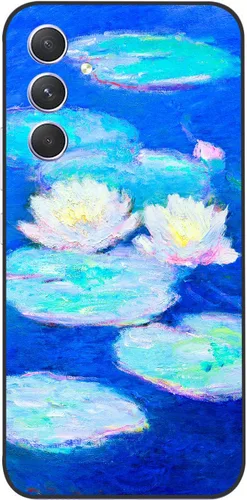 Miniatura 42 de Berkin Arts Wassily Kandinsky - Funda de silicona compatible con Samsung Galaxy A52 5G 4G/A52S 5G, color campo colorido Moongate (varios círculos)