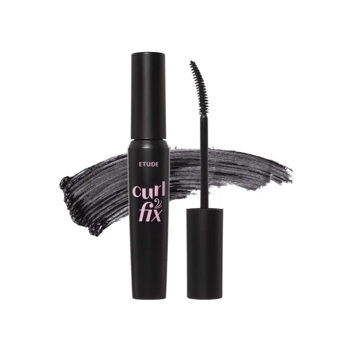 Miniatura 14 de ETUDE Curl Fix Mascara, Máscara de Pestañas, Rizado Fuerte Hacia Arriba, Larga Duración, Impermeable, Ligero, Maquillaje Coreano, Belleza