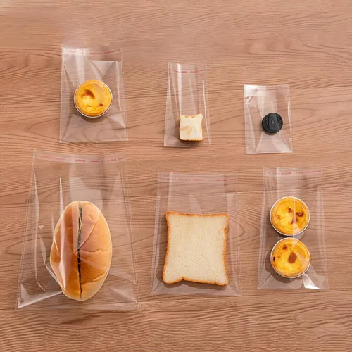 Miniatura 8 de Bolsas autoadhesivas de 3 x 3 pulgadas, 500 unidades, bolsas de celofán transparentes resellables para panadería, galletas, dulces, tarjetas