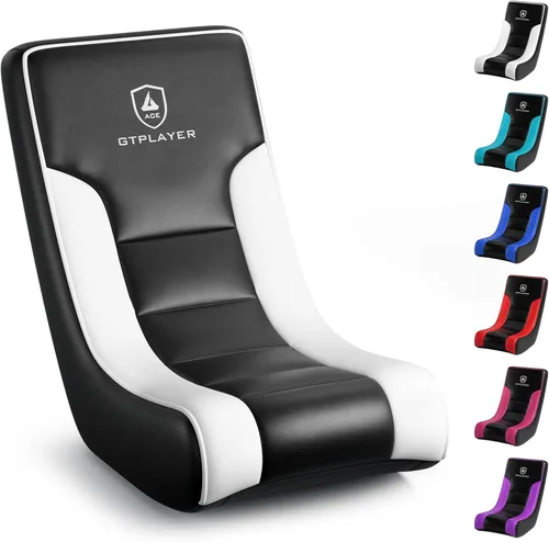 Miniatura 15 de GTPLAYER Silla Mecedora de Piso para Gaming – Silla Mecedora de Piso para Juegos con Limitador de Ángulo, Asiento de Juego Compacto y Ligero