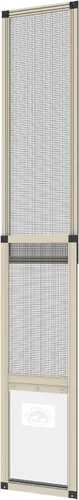Miniatura 9 de Hakuna Pets V2 Panel de inserción para puerta de mascotas de patio para puertas correderas, se adapta a riel de puerta de 55.12 pulgadas de altura