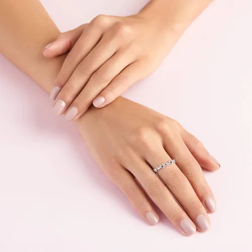 Miniatura 6 de Pandora Knotted Hearts Ring - Symbol of Unbreakable Love - Promise Ring for Women - Layering or Stackable Ring - Gift for Her - Sterling Silver